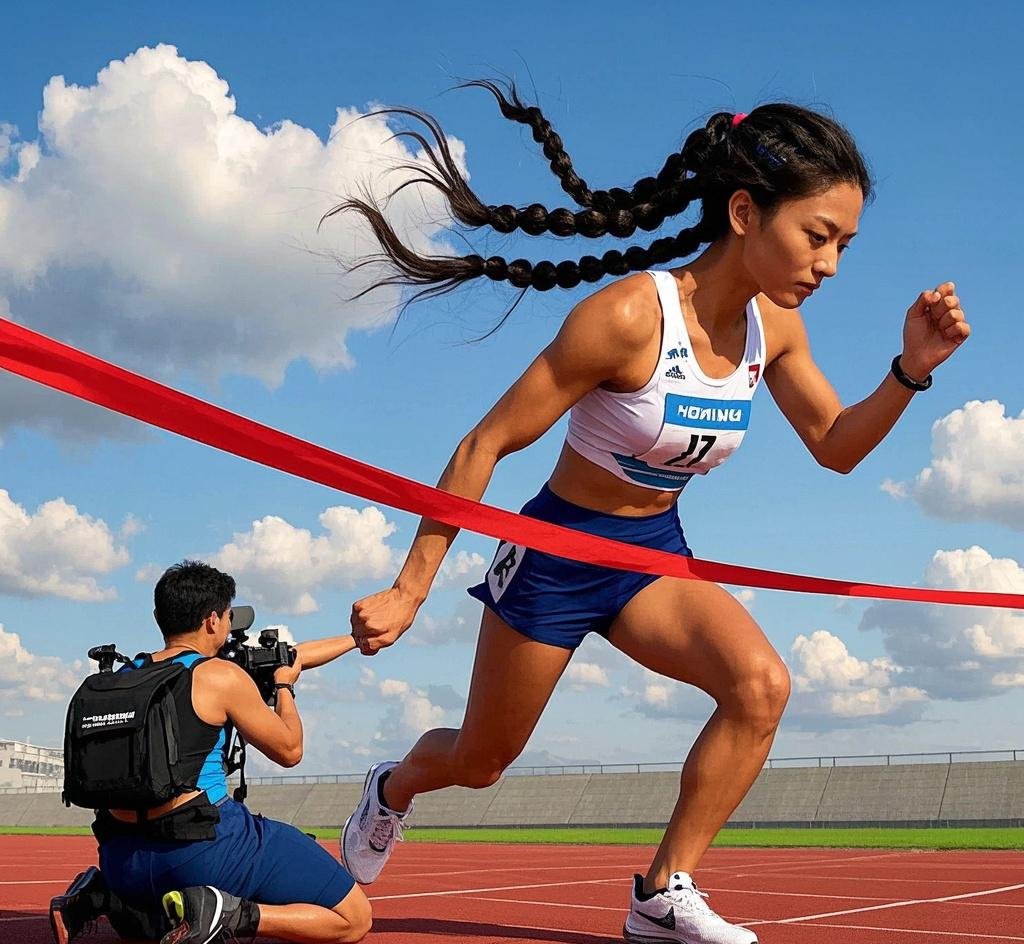 关于田径项目女子百米决战即将展开，焦点备战的信息