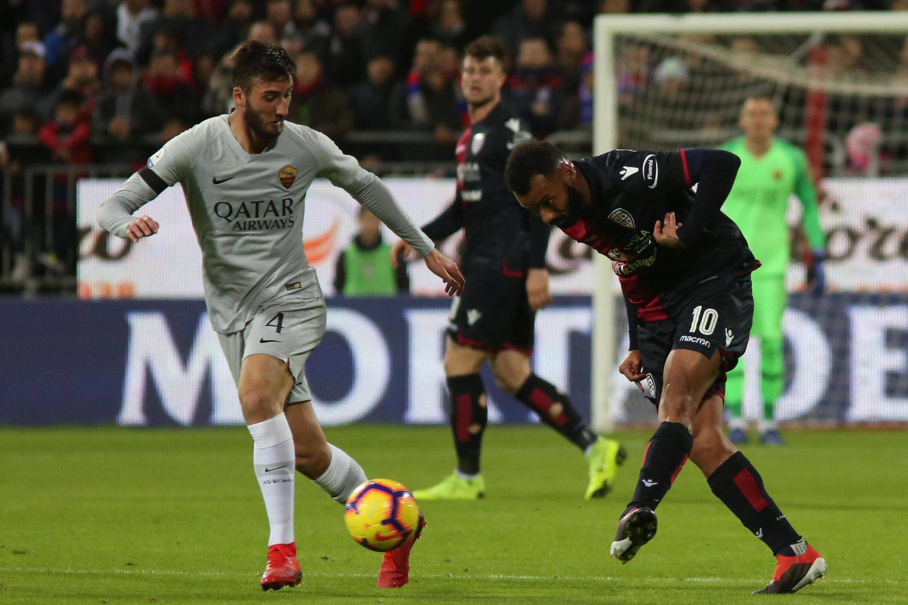 意甲联赛一场充满悬念的比赛