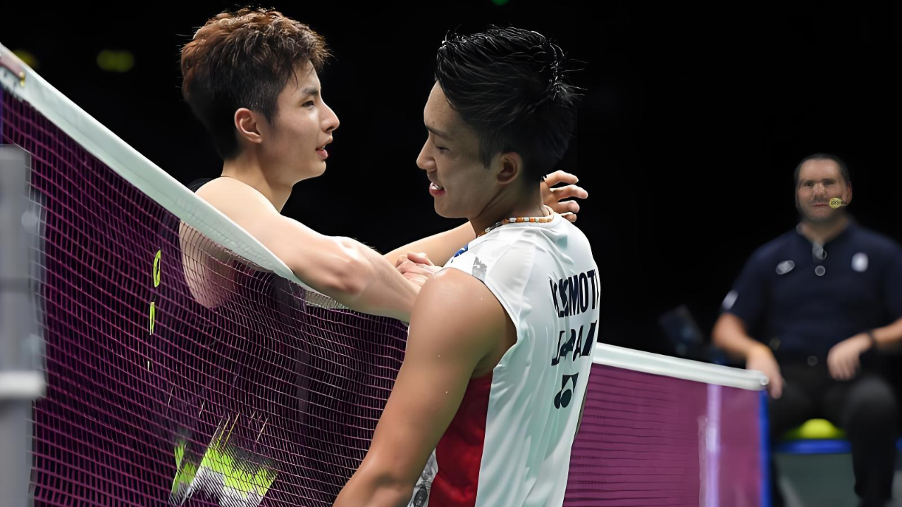 包含中国队碾压韩国队，桃田贤斗惊艳四座的词条