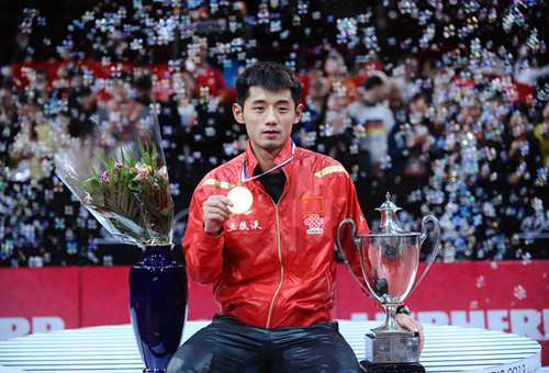 法国队力克韩国队,张继科带队取胜 法国队力克韩国队,张继科带队取胜