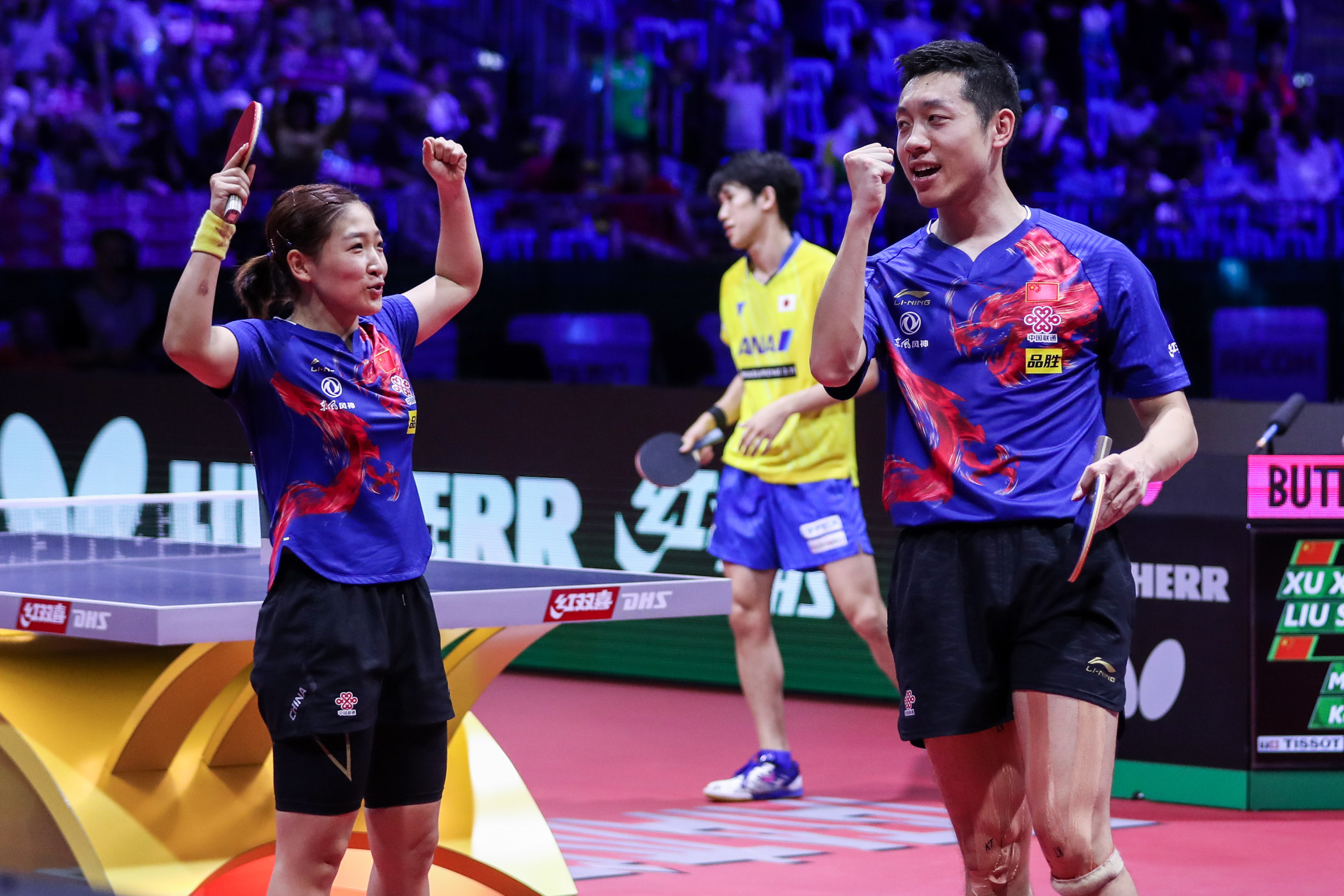 日本队横扫瑞典队，许昕刷新纪录